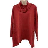 Merino Wool Cowl Tunic - Rustic