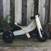 Kinderfeets 2 in1 Balance Bike/Trike Plus - Silver Sage